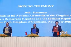 Elevan nivel de cooperación parlamentaria Vietnam-Laos-Camboya