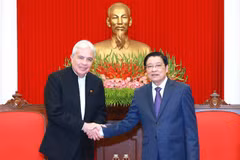 Dirigente partidista vietnamita recibe al ministro de Agricultura Productiva y Tierras de Venezuela