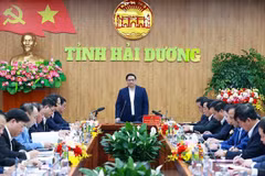 Premier vietnamita revisa resultados de desarrollo socioeconómico de provincia de Hai Duong