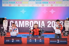 Vietnam ocupa segundo lugar en medallero de Juegos Paralímpicos regionales