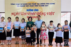 Vietnamitas en Laos responden al Día de Honor de su lengua materna 