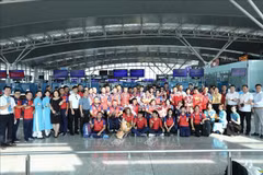 Parten atletas vietnamitas hacia Camboya para ASEAN Para Games 12