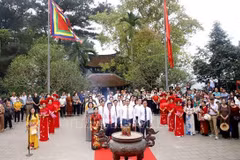 Efectúan ceremonia de tributo a ancestros legendarios en Phu Tho