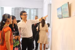 Exploran México a través de pinturas de Diego Rodarte exhibidas en Vietnam