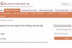 Hanoi realiza en línea trámites de otorgamiento de licencias de conducción 