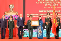 Otorgan Orden del Trabajo al Centro Tropical Vietnam-Rusia