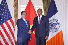 Premier vietnamita recibe al alcalde de Nueva York