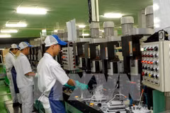 Índice de producción industrial de Vietnam aumenta 0,44 por ciento 