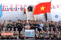 Segundo equipo de ingenieros de Vietnam llega a Abyei en su misión de paz