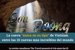 Son Doong, cueva "única en su tipo" de Vietnam entre las 10 más increíbles del mundo