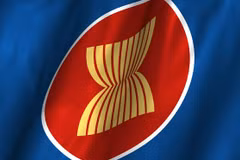 Izan bandera de ASEAN en Australia Occidental