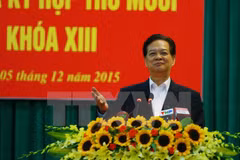Premier se reúne con electores de Hai Phong
