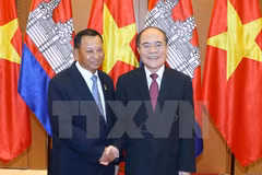 Concluye presidente de Senado cambodiano visita a Vietnam