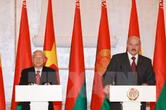 Presidente de Bielorrusia visita Vietnam