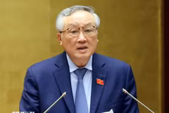 El presidente del Tribunal Popular Supremo vietnamita, Nguyen Hoa Binh. (Fuente: VNA)