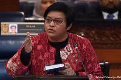 La ministra del Departamento del Primer Ministro, Azalina Othman. (Fuente: Departamento de Información de Malasia)