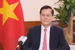 El viceministro de Relaciones Exteriores y presidente de la Comisión Nacional de Vietnam para la UNESCO, Ha Kim Ngoc. (Fuente: VNA)