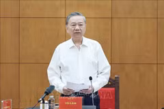 El secretario general del Partido Comunista de Vietnam, To Lam. (Fuente: VNA)