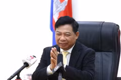El embajador vietnamita en Camboya, Nguyen Huy Tang (Fuente: VNA)