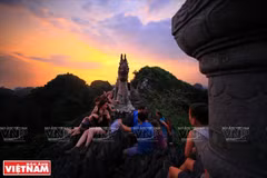 [Fotos] Turistas hechizados por paisajes majestuosos de montaña Mua en Vietnam