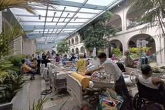 Pacientes del Hospital General de Filipinas fueron traslados tras un incendio. (Fuente: Internet)
