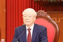 El secretario general del Partido Comunista de Vietnam, Nguyen Phu Trong. (Fuente: VNA)