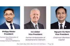 Junta directiva de Foro Económico Suizo-Vietnamita. (Fuente:vneconomy.vn)