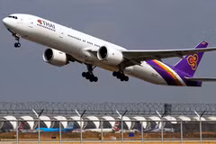 Avión de Thai Airways. (Fuente: Internet)