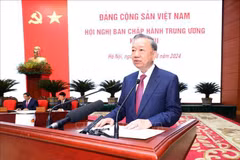 El secretario general del Partido Comunista y presidente de Vietnam, To Lam. (Fuente:VNA)