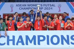 Vietnam gana Campeonato Femenino de Futsal de ASEAN 2024. (Fuente: Internet)