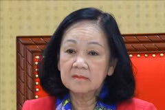 La miembro del Buró Político y permanente del Secretariado del Comité Central del Partido Comunista de Vietnam, Truong Thi Mai. (Fuente:VNA)