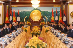 Vietnam y Laos acordaron fortalecer nexos de amistad y solidaridad especial
