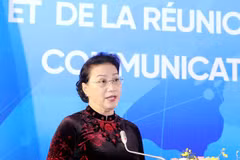 Destaca máxima legisladora vietnamita papel de la Alianza Francófona en la arena internacional 