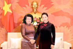 Estrechan cooperación parlamentos de Vietnam y Camboya
