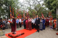 Rinden en Vietnam homenaje a los Reyes Hung