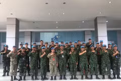 Participa Vietnam en ejercicios en Indonesia sobre mantenimiento de la paz 