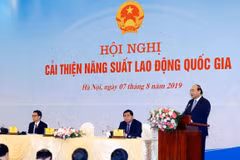 Preside primer ministro de Vietnam conferencia sobre productividad laboral nacional