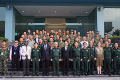 Emprende Vietnam curso de entrenamiento de infantería pesada para misiones de paz de la ONU