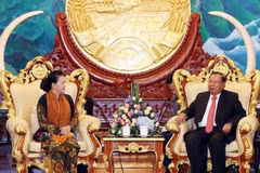 Concluye presidenta del Parlamento de Vietnam visita a Laos 