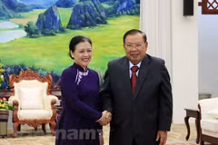 Destacan en Laos grandes contribuciones de veteranos y expertos vietnamitas 