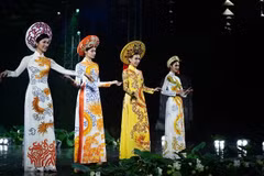 Festival resalta belleza del traje tradicional de Vietnam