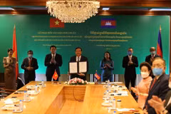 “Hito histórico” para los nexos Vietnam-Camboya, dice funcionaria camboyana