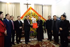 Felicita vicepremier de Vietnam a comunidad católica por Navidad