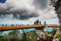 Puente Dorado de Vietnam entre los viaductos más impresionantes del mundo