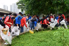 Lanzan campaña "Día Mundial de la Limpieza 2020" en Hanoi