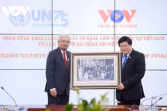 Dirigentes de la Voz de Vietnam se reúnen con representantes de organismos de ONU en el país