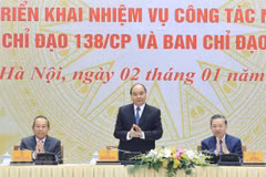 Premier de Vietnam exige mejor desempeño para reforzar en 2020 lucha contra delincuencia 
