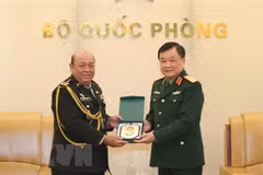 Vietnam y Camboya estrechan cooperación militar