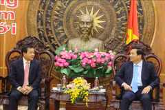Felicitan líderes de provincias camboyanas a Vietnam con motivo del Año Nuevo Lunar