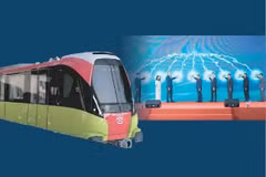 Explotación comercial oficial del tramo elevado del ferrocarril urbano